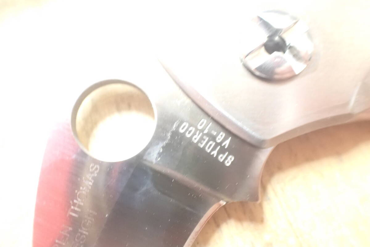 9800円 『T05K』SPYDERCO スパイダルコ VG-10 WARREN THOMAS 9800円 『T05K』SPYDERCO スパイダルコ VG-10 WARREN THOMAS