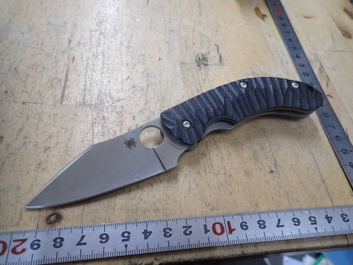 『T04H』スパイダルコ SPYDERCO　フォールディングナイフ PPT　CPM S30V 台湾製