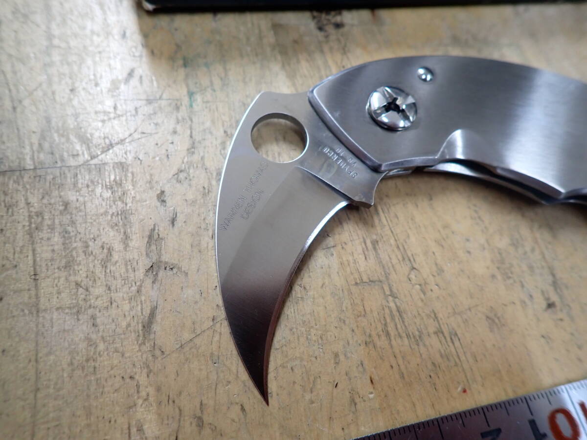 激レア】スパイダルコSpyderco VG-10 ウォーレン トーマス