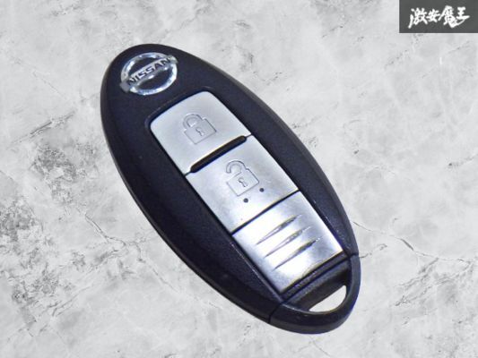 [ с гарантией!!] Nissan оригинальный Fuga Murano и т.п. дистанционный ключ дистанционный ключ 2 кнопка 1 шт *BPA2E-21* немедленная уплата полки 6-4