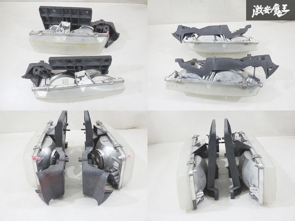 AUTOSYSTEMS シボレー アストロ 日本仕様 ヘッドライト ヘッドランプ ボウタイマーク 左右セット 10010173 10010174 即納 棚2F-P-2