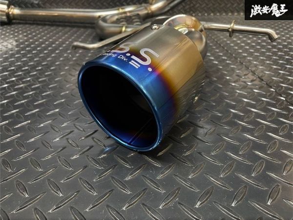 ZC33S スイフトスポーツ Z.S.S. Attack-ST Ti チタンテール 左右出し マフラー JQR 車検対応 ZSS D0035