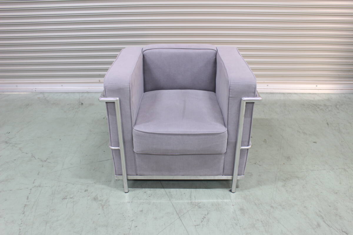 LC2 Le corbusier ル コルビジェ 1人掛け レプリカ リプロダクト品　ソファ 1人用 椅子 いす インテリア オブジェ