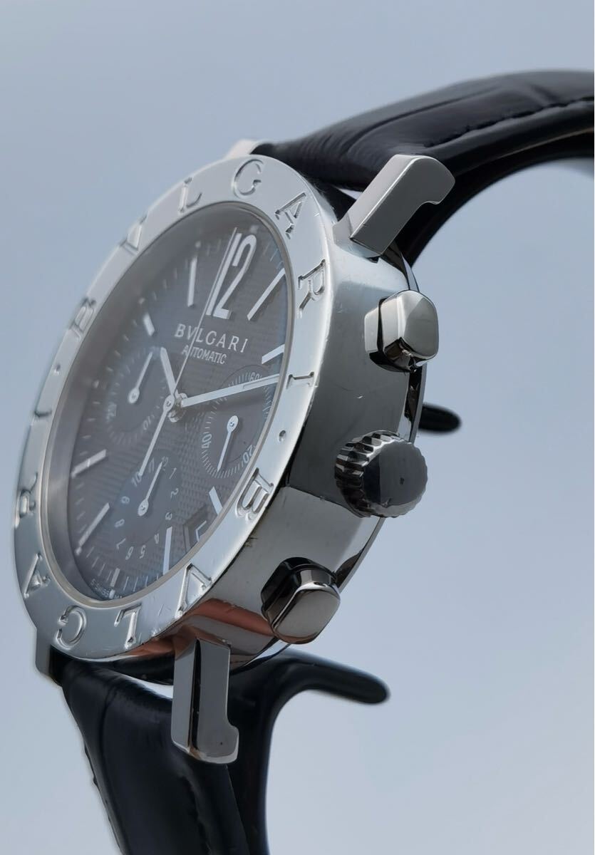 中古 ブルガリ BVLGARI ブルガリブルガリ BB38SLCH クロノグラフ 中古 ブルガリ BVLGARI ブルガリブルガリ BB38SLCH クロノグラフ