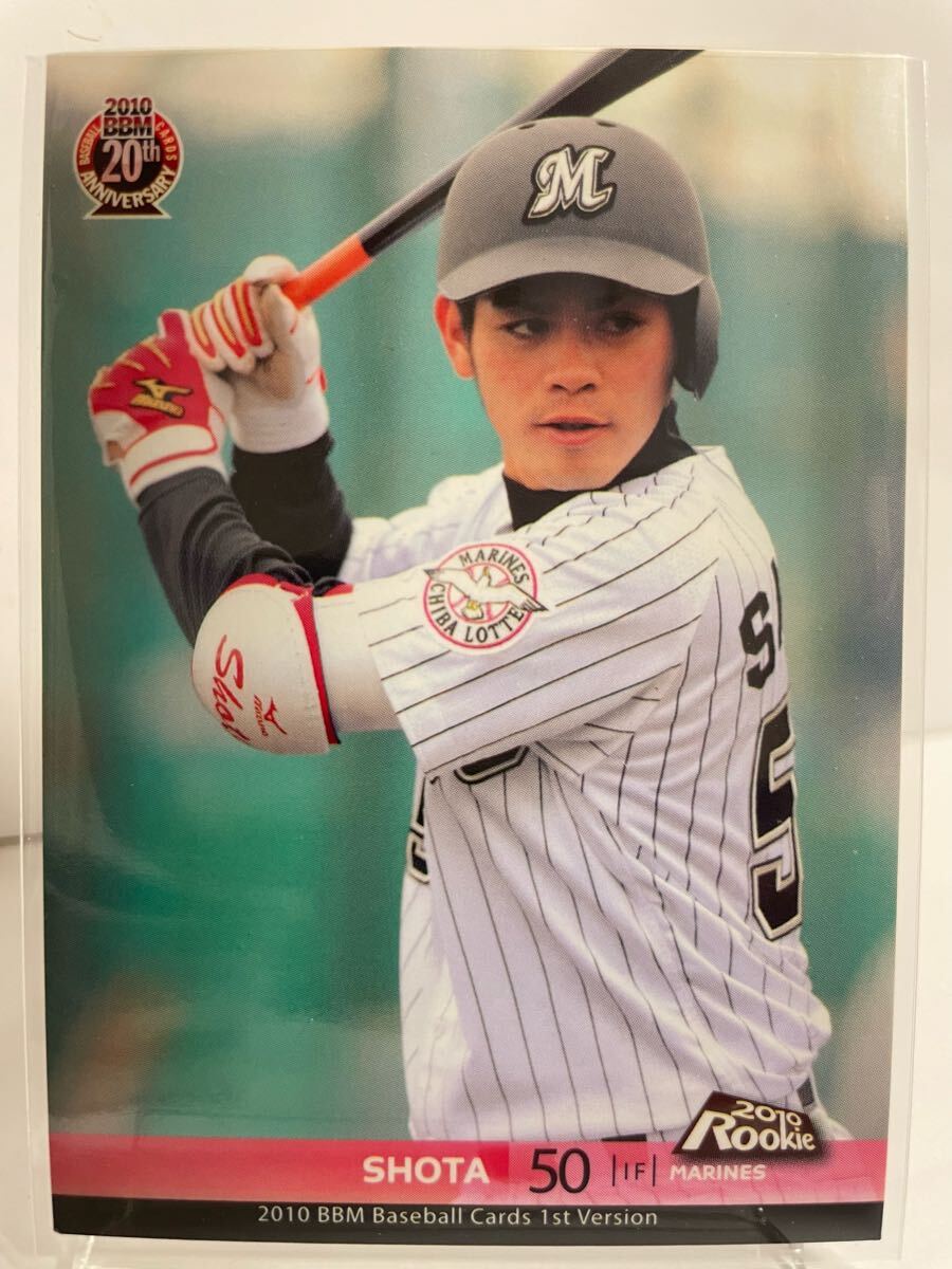 翔太　395 ルーキーカード　RC 2010 BBM 千葉ロッテマリーンズ