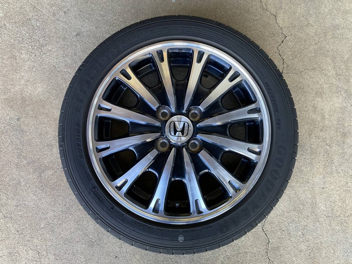 N871 送料無料 N-BOX純正 4.5Jx15 +45 PCD100 4穴 165/55R15 1本 N871 送料無料 N-BOX純正 4.5Jx15 +45 PCD100 4穴 165/55R15 1本
