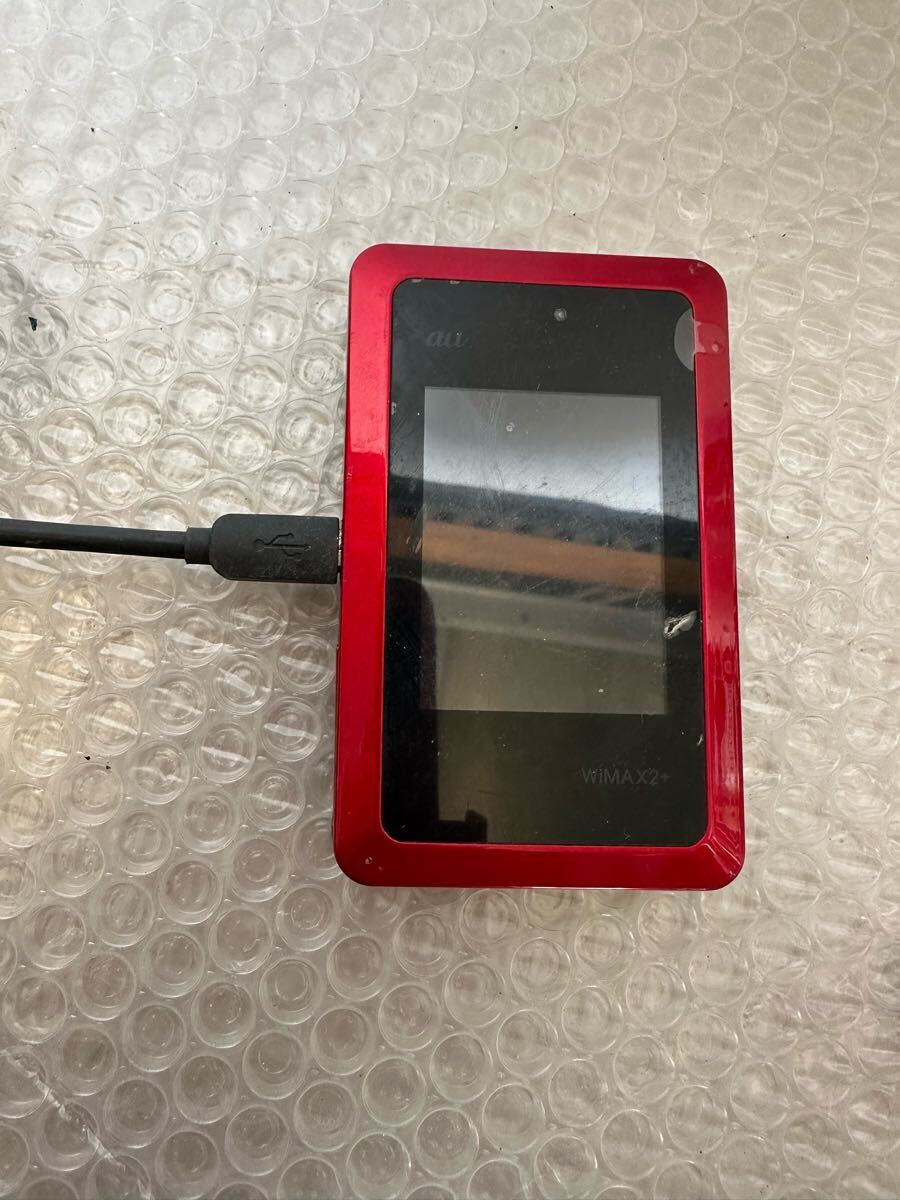 AU Wi-Fi WALKER 【通電確認】_画像7