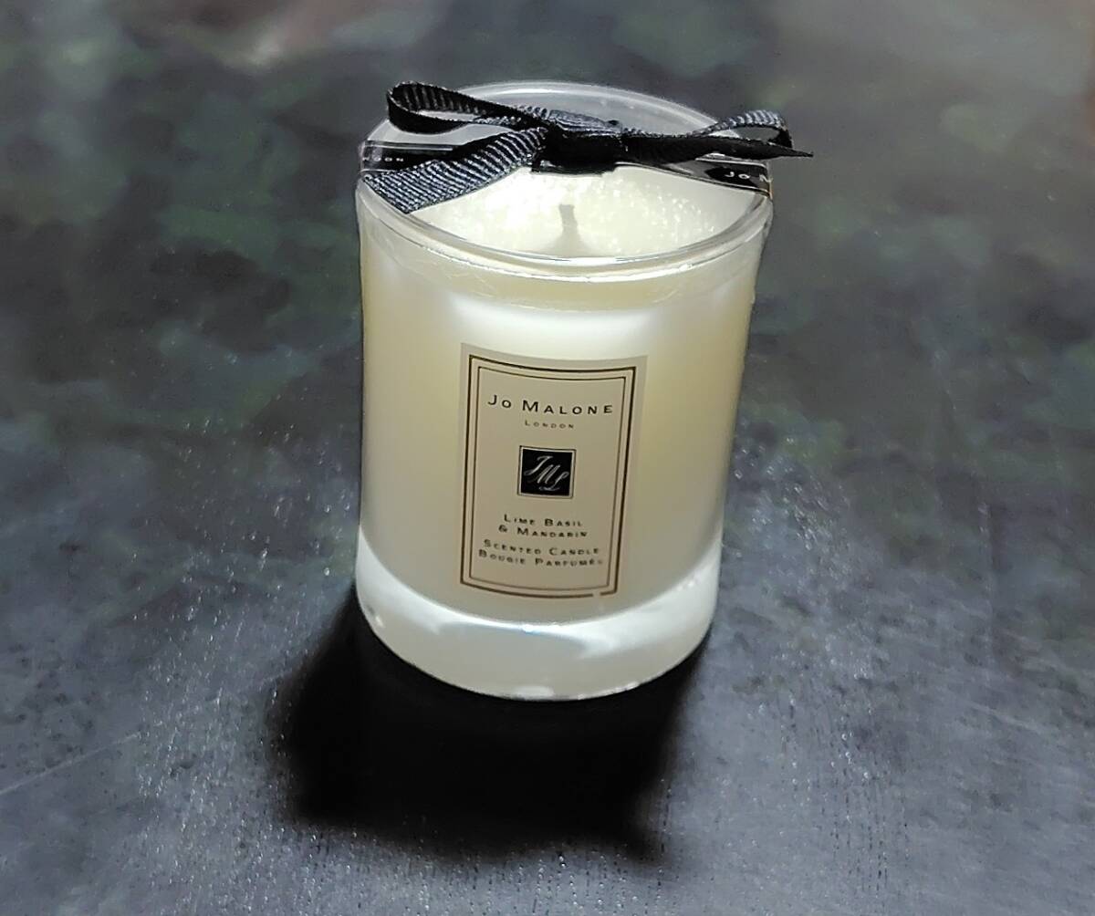 ジョーマローンロンドンライムバジル&マンダリントラベルキャンドル新品未使用JO MALONE LONDON