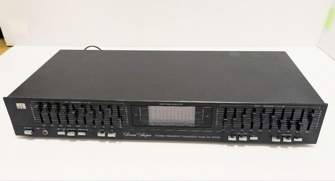 ジャンク】ADC SS-300SL グラフィックイコライザー ジャンク】ADC SS-300SL グラフィックイコライザー