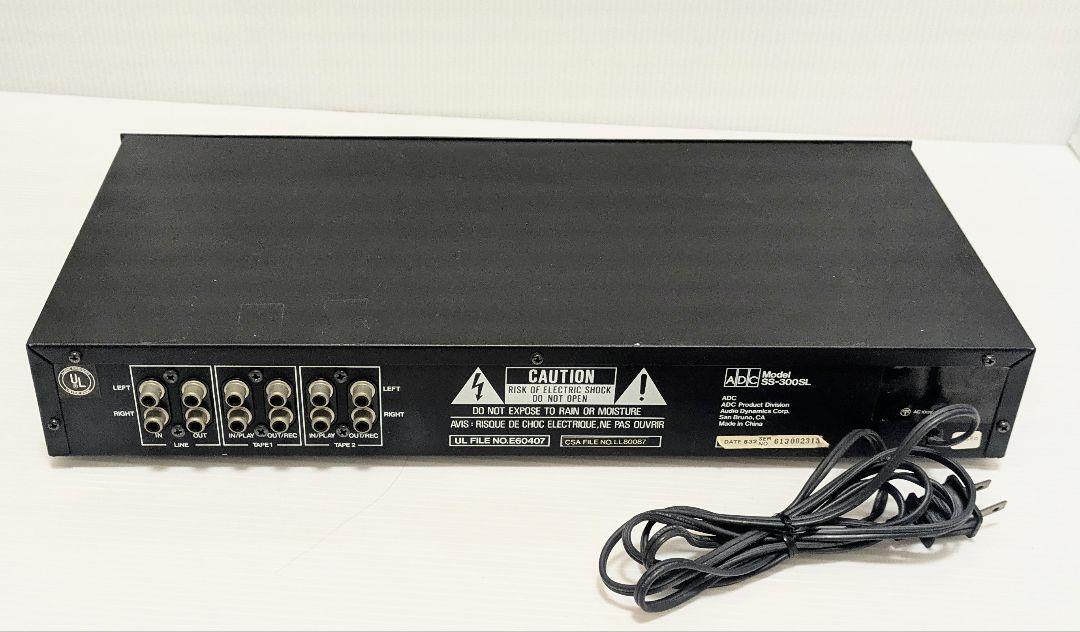 ジャンク】ADC SS-300SL グラフィックイコライザー ジャンク】ADC SS-300SL グラフィックイコライザー