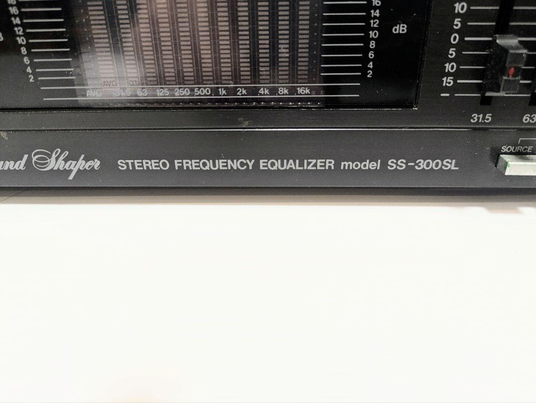 ジャンク】ADC SS-300SL グラフィックイコライザー ジャンク】ADC SS-300SL グラフィックイコライザー