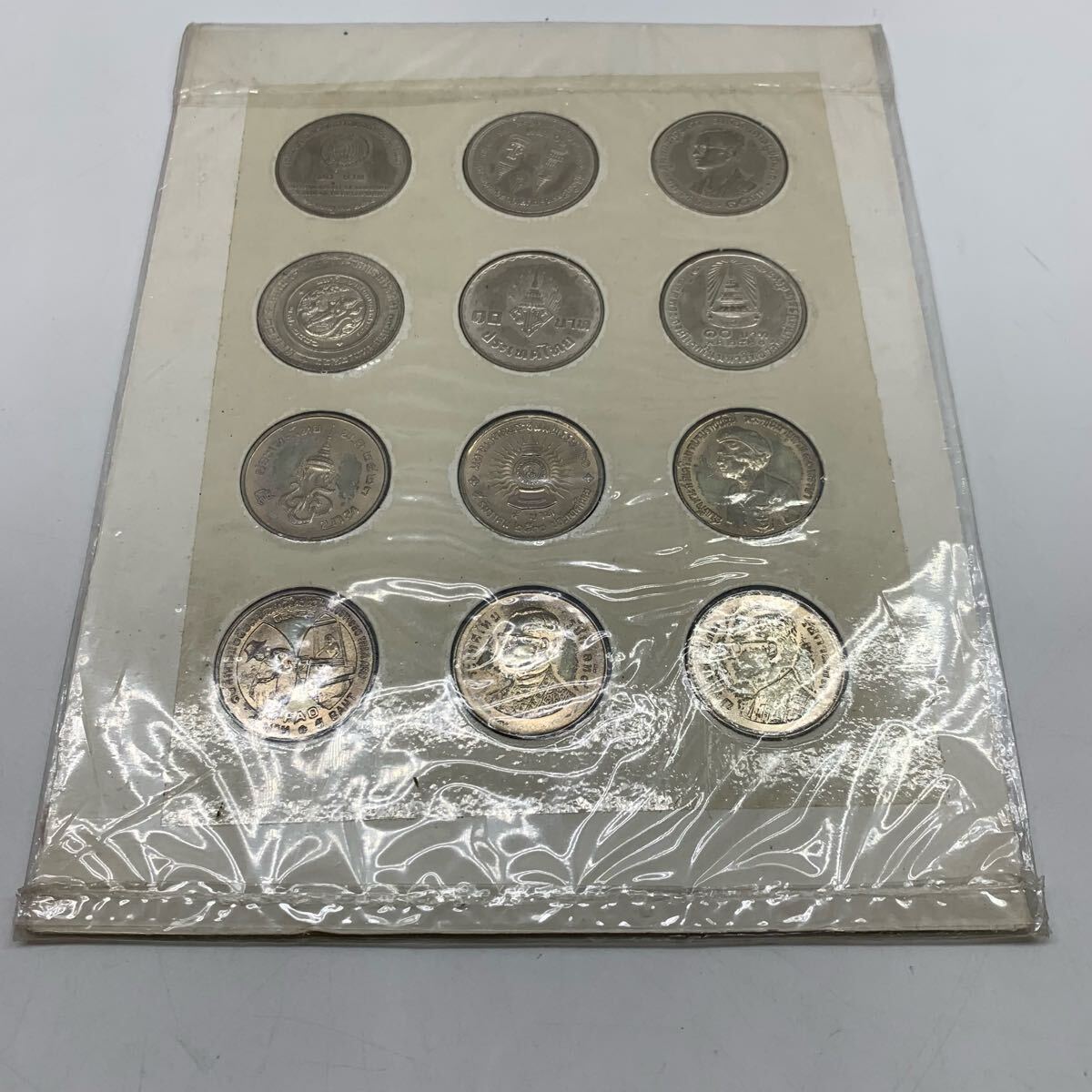 タイ王国 コインセット THAI COMMEMORATIVE COINS 硬貨 貨幣 タイ王国 コインセット THAI COMMEMORATIVE COINS 硬貨 貨幣