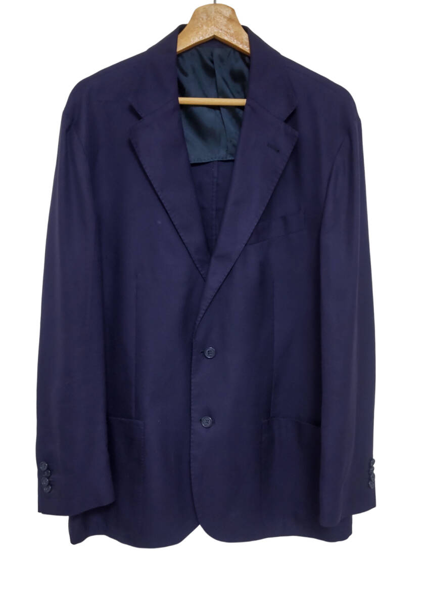  Италия производства NINO DANIELI(nino* клещи eli) хлопок tailored jacket темно-синий 