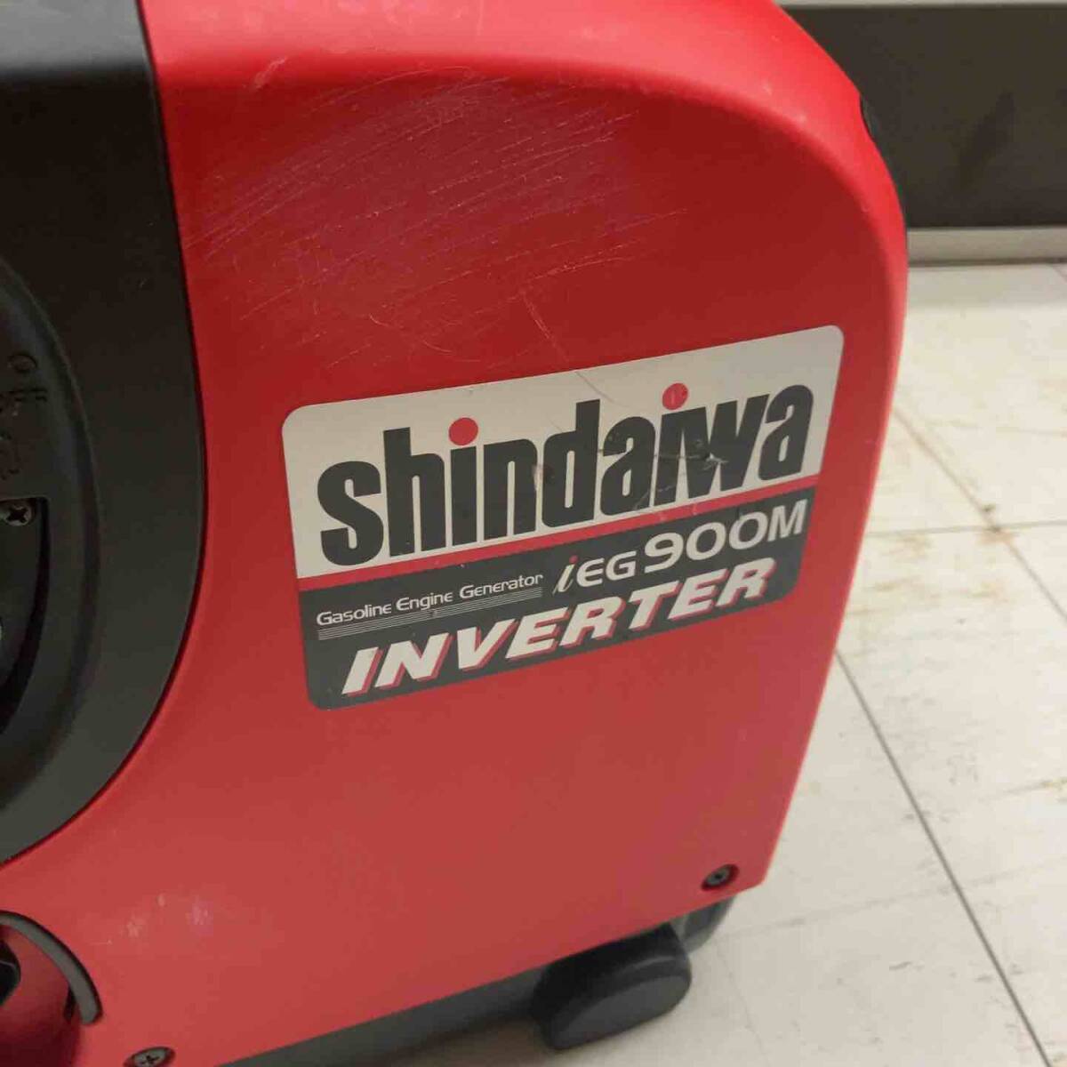 !_[ б/у прекрасный товар ] Shindaiwa /Shindaiwa инвертер генератор *IEG900M-Y # бесплатная доставка * наложенный платеж * витрина квитанция соответствует #