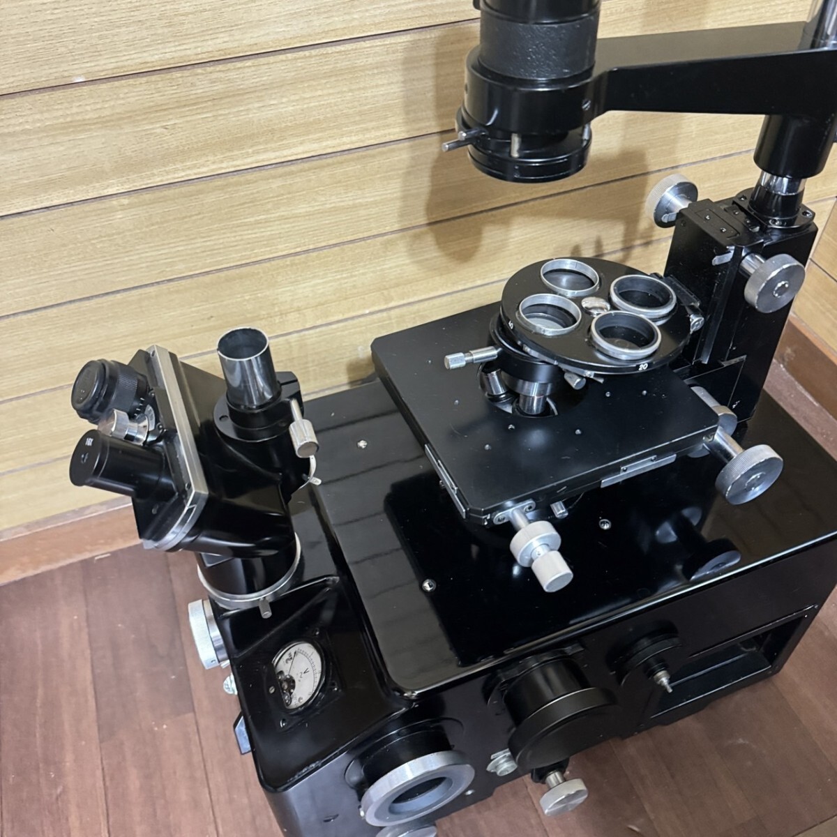 マニア必見!【コレクター放出品激レア】Nikon 倒立顕微鏡 MD マニア必見!【コレクター放出品激レア】Nikon 倒立顕微鏡 MD
