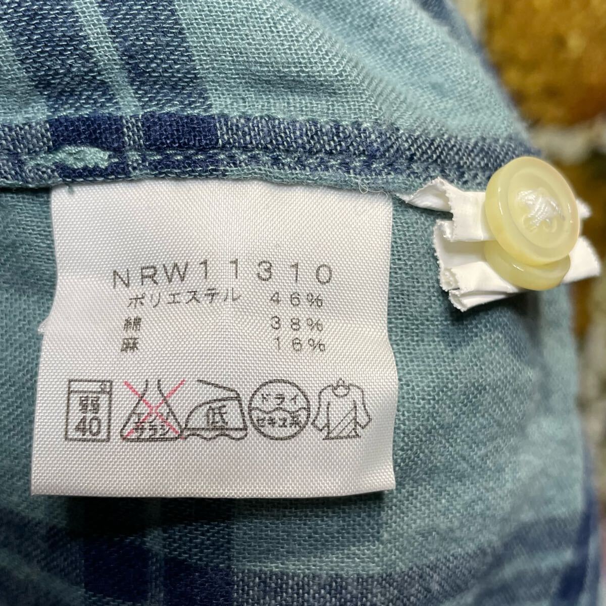 THE NORTH FACE ザ ノースフェイス ロングスリーブガーゼシャツ size S