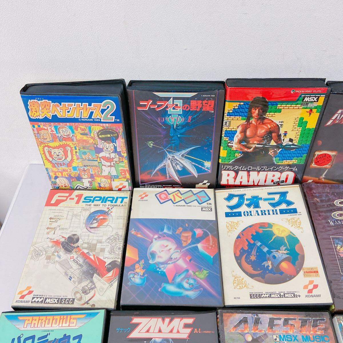 2D018 MSX MSX2 ソフト まとめ 大量 カセット テトリス Qバート 2D018 MSX MSX2 ソフト まとめ 大量 カセット テトリス Qバート