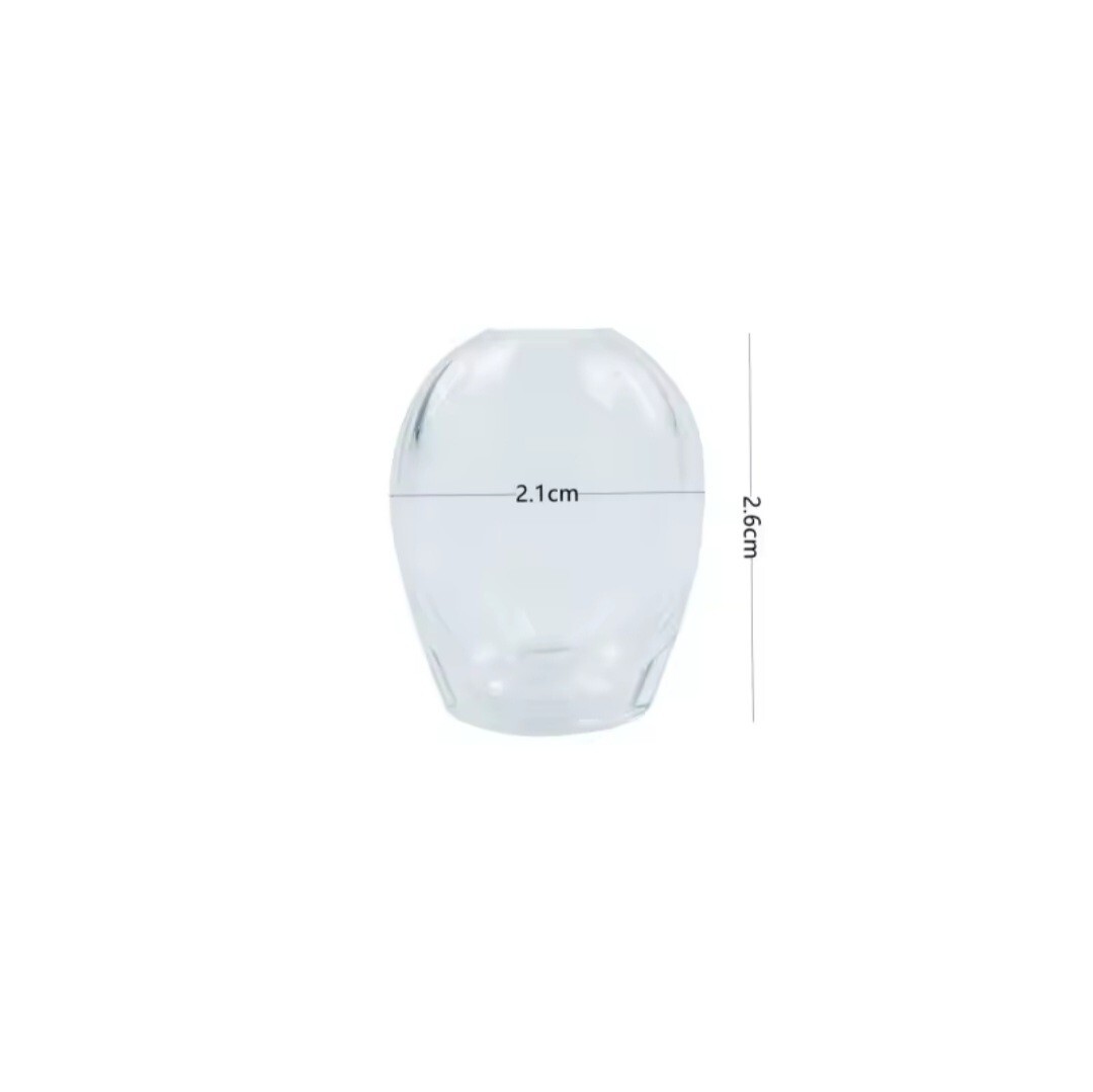 シリコン モールド 立体 たまご形 ドロップ ペンダント スモール 01_画像2