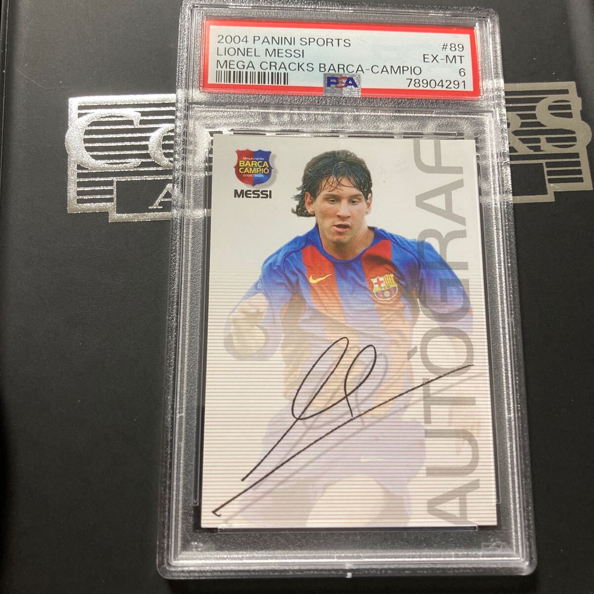 メッシ ルーキー psa6 2001 panini sports Lionel Messi mega メッシ ルーキー psa6 2001 panini sports Lionel Messi mega