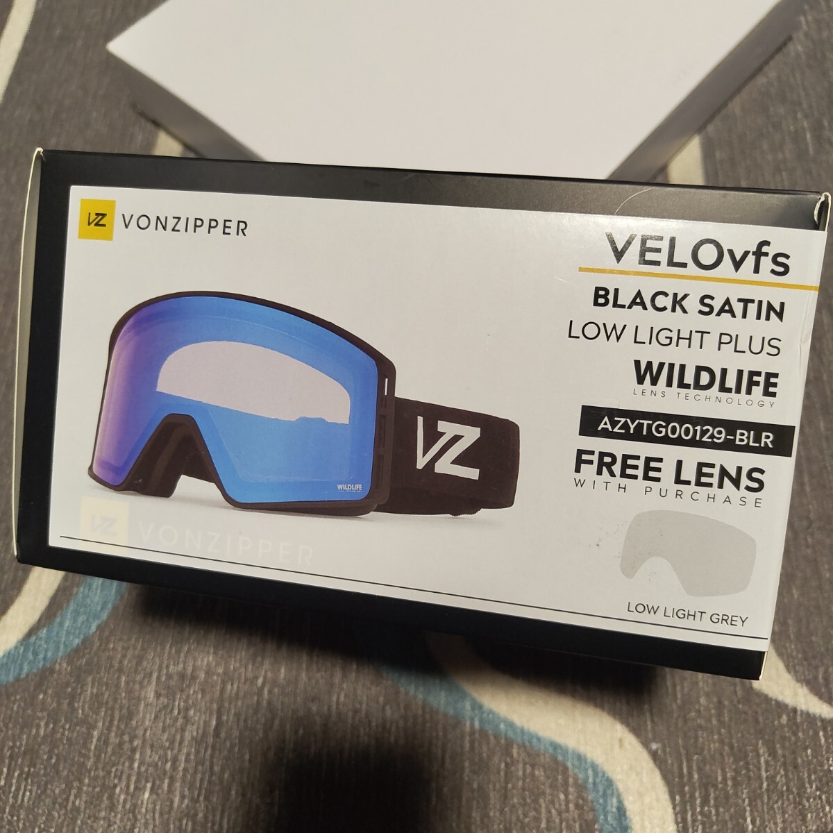ボンジッパー VONZIPPER スノーボード ゴーグル VELO VFS