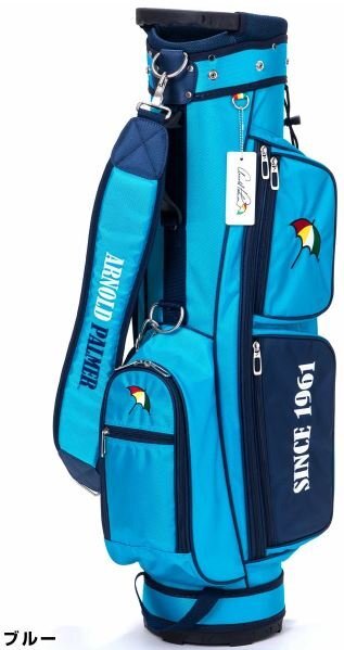 M・U SPORTS 相良刺繍トンネルモチーフ キャディバッグ 703J6102 M・U SPORTS 相良刺繍トンネルモチーフ キャディバッグ 703J6102