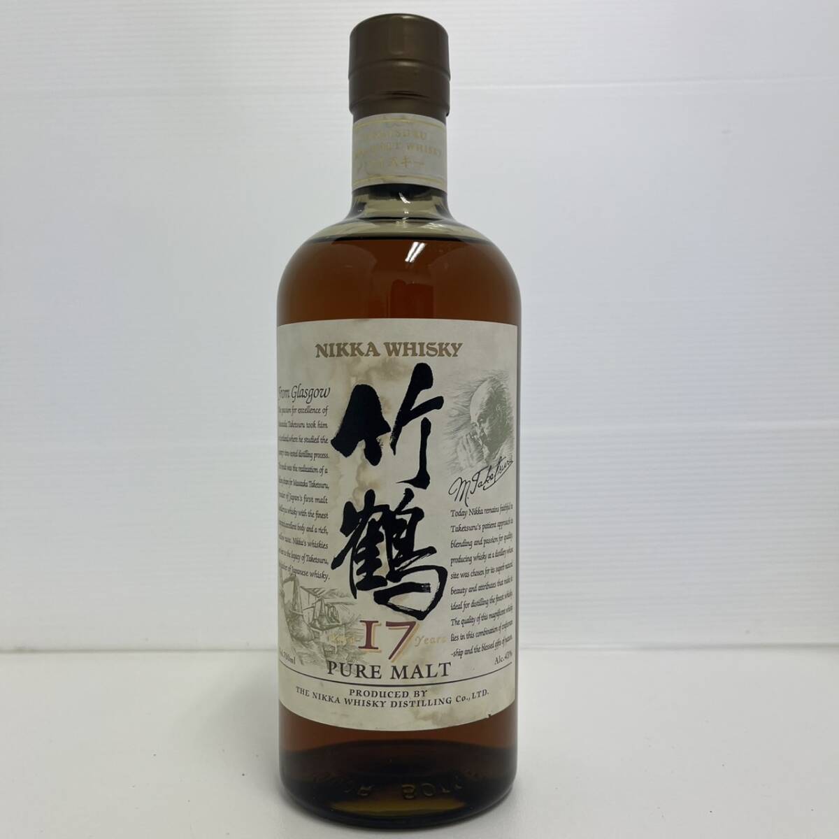 BX166○ ニッカ 竹鶴 17年 ○ 旧ラベル NIKKA ○ ピュアモルト BX166○ ニッカ 竹鶴 17年 ○ 旧ラベル NIKKA ○ ピュアモルト