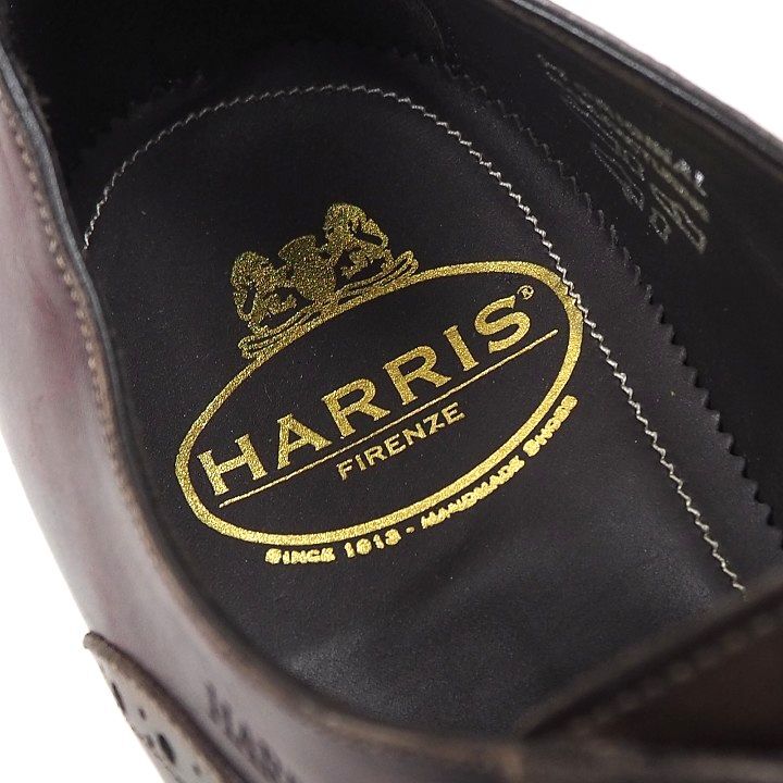 R753 новый товар HARRIS Harris простой tu седло кожа обувь Италия производства бизнес обувь размер 42 (26.5~27cm)
