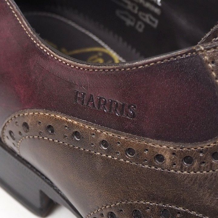 R753 новый товар HARRIS Harris простой tu седло кожа обувь Италия производства бизнес обувь размер 42 (26.5~27cm)