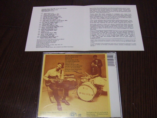 ! название запись зарубежная запись HOUND DOG TAYLOR - undo* собака * Taylor / Natural Boogie / alligator запись!