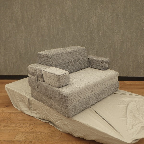 シングル マットレス グレー くつろぎソファマットレス　シングル ベッド ベッドマット 一人暮らし ワンルーム 快眠 高品質(zhì)