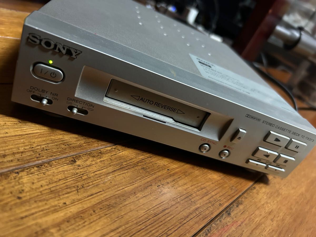  рабочее состояние подтверждено *SONY Sony TC-TX373* стерео кассетная дека dolby авто Rebirth 
