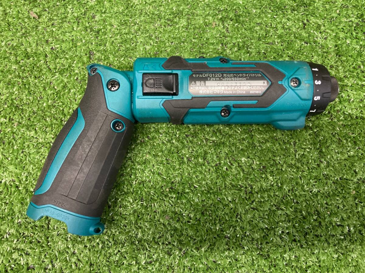 中古品】☆makita(マキタ) 7.2v充電式ペンドライバドリル 青(1.5 中古品】☆makita(マキタ) 7.2v充電式ペンドライバドリル 青(1.5