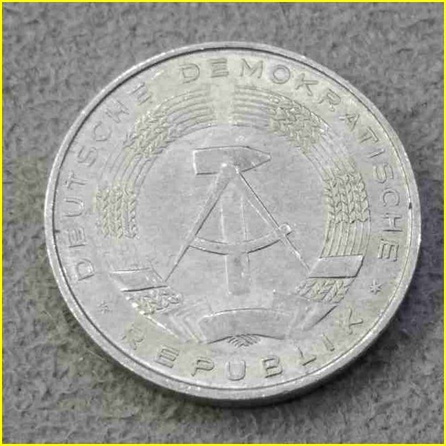 東ドイツ 10ペニヒ 硬貨/1968年】 10 PFENNIG 旧硬貨/アルミ貨