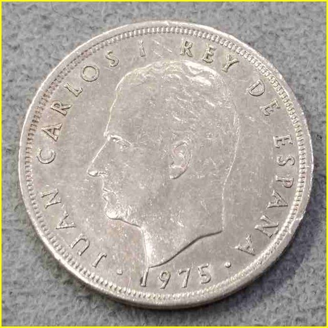 ー品販売  スペイン 5ペセタ PTAS/ファン・カルロス1世 5 硬貨/1975年】 コレクション