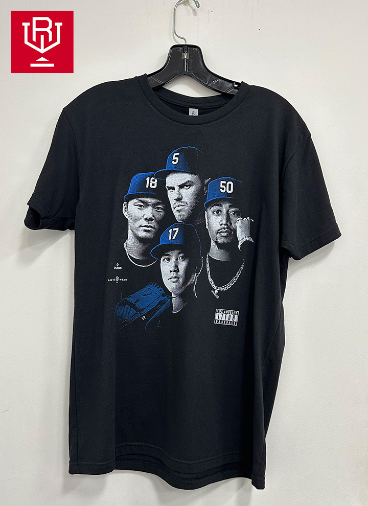 【送料無料】Roto Wear ロトウェア 大谷翔平 ロサンゼルス ドジャース Dodgers All Eyez On LA T-Shirt T-シャツ XLサイズ roalleyezonlaxl
