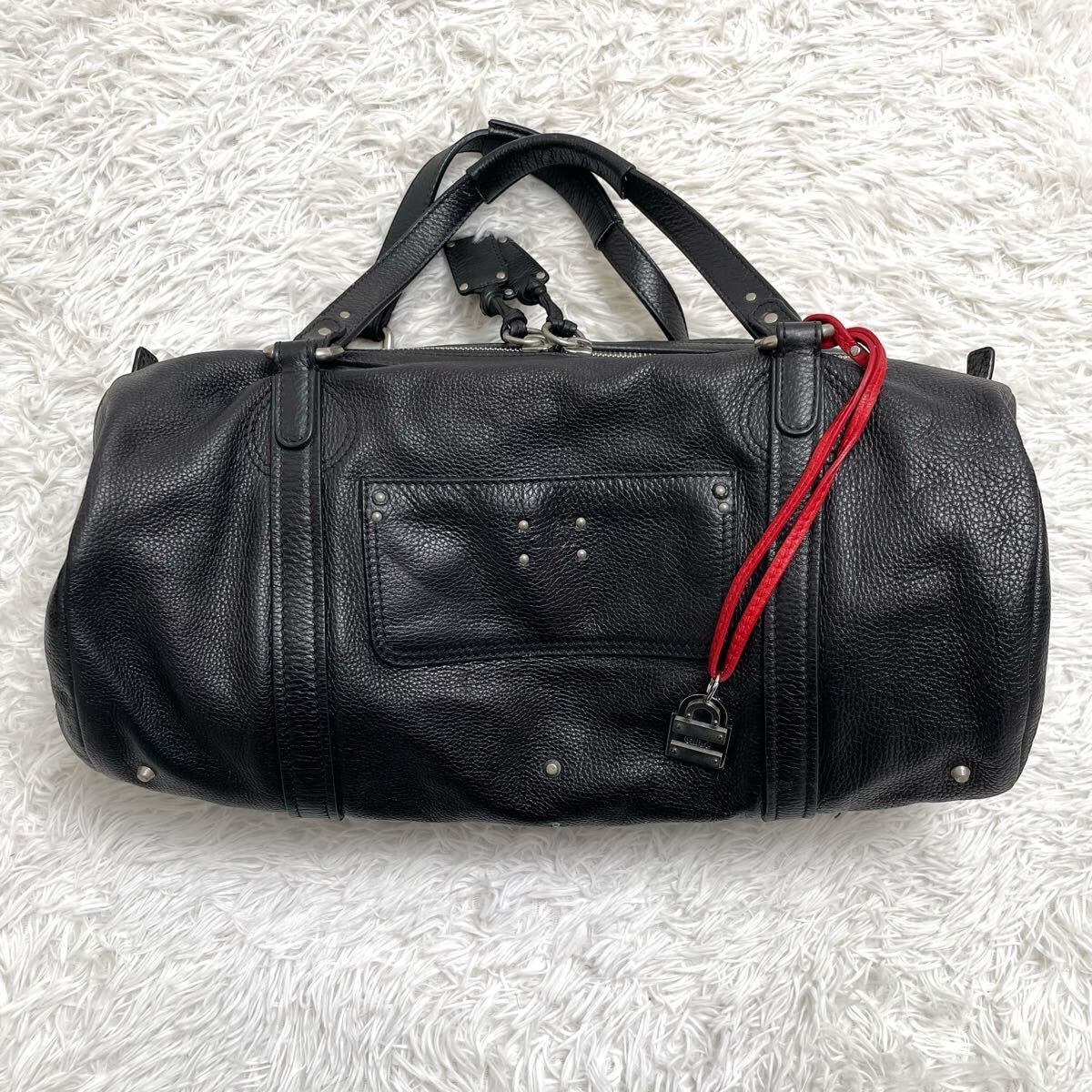 美品】Chloe クロエ ミスターパディントン ボストン レザー 美品】Chloe クロエ ミスターパディントン ボストン レザー