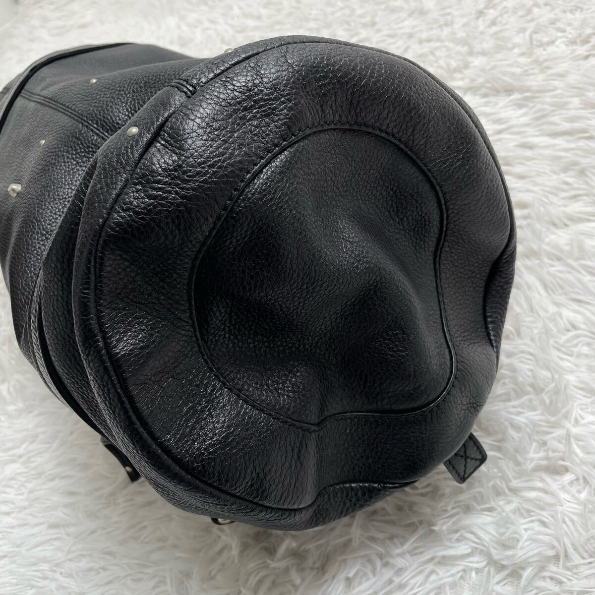 美品】Chloe クロエ ミスターパディントン ボストン レザー 美品】Chloe クロエ ミスターパディントン ボストン レザー