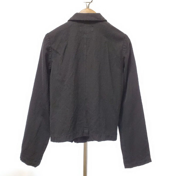 #anc ローブドシャンブルコムデギャルソン robe de chambre COMME des GARCONS ジャケット 黒 ショート丈 レディース [917552]