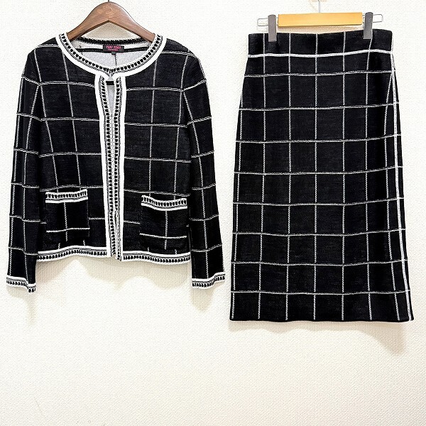 wnc ユキトリイ YUKITORII セットアップ 38 黒 白 ツーピース wnc ユキトリイ YUKITORII セットアップ 38 黒 白 ツーピース