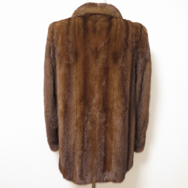 ✩美品✩ SAGA MINK サガミンク ファー 毛皮 茶 ブラウン 13号 L 楽天市場】極美品▽SAGA MINK サガミンク 本毛皮コート ブラウン