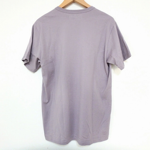 #snc カールヘルム KarlHelmut Tシャツ M 紫系 半袖 カットソー イヌ 犬柄 ブルドッグ タグ付き 美品 メンズ [932778]