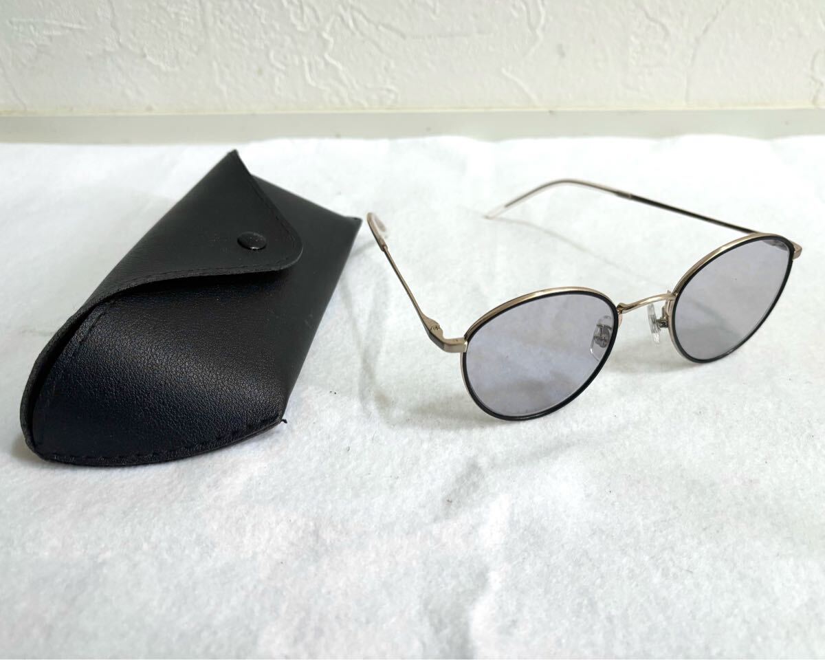 casu eyeware earl 122 サングラス ブラックxゴールド アイウェア