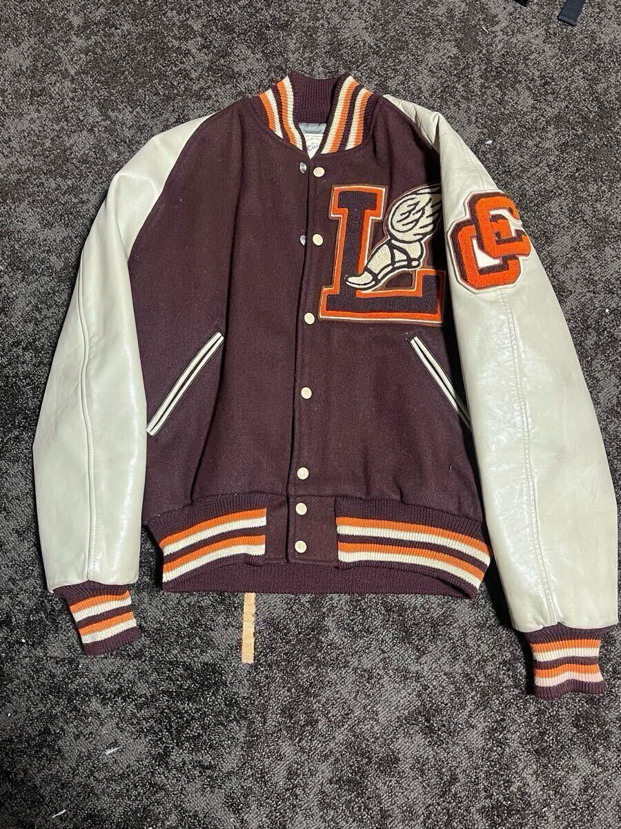 CROSS COUNTRY 80's USA制 CatchBall SportsWear アワードジャケット　