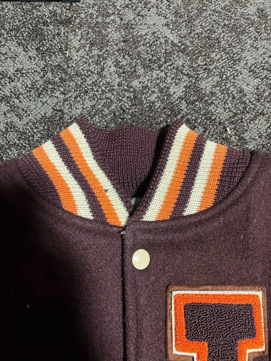 CROSS COUNTRY 80's USA制 CatchBall SportsWear アワードジャケット　