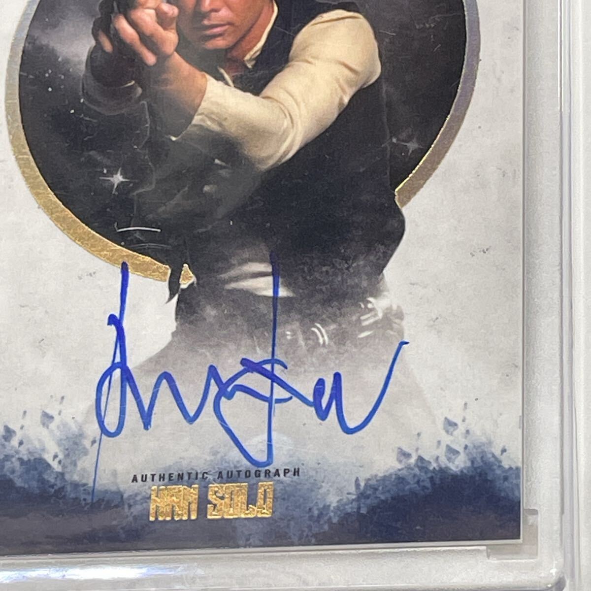B257【個人保管品】/ Topps HAN SOLO スターウォーズ 直筆サイン B257【個人保管品】/ Topps HAN SOLO スターウォーズ 直筆サイン