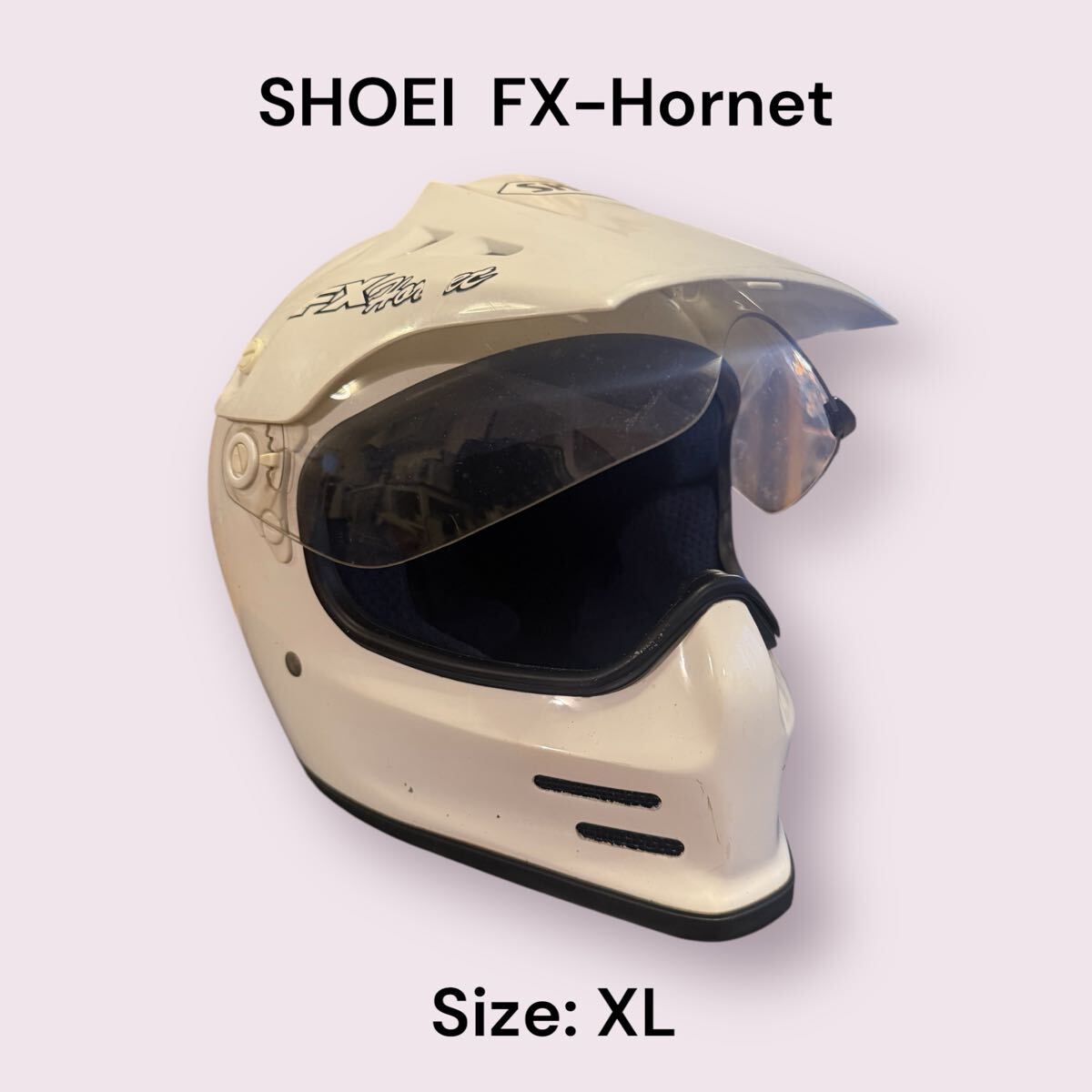 Yahoo!オークション - SHOEI FX-Hornet オフロードヘルメット XL