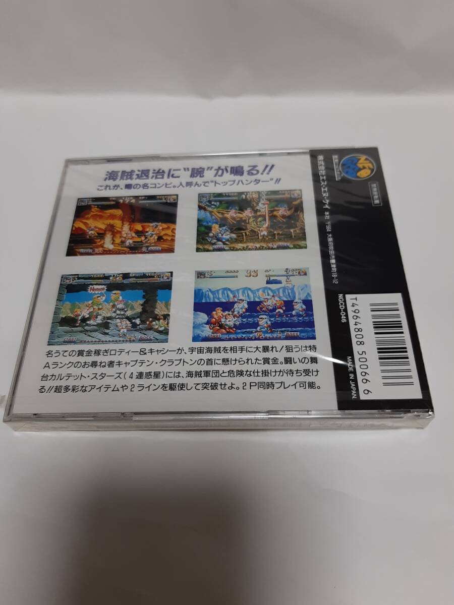 Neo geo CD NEOGEO CD верх Hunter ~roti-&kyasi-~ новый товар нераспечатанный TOP HUNTER RODDY & CATHY