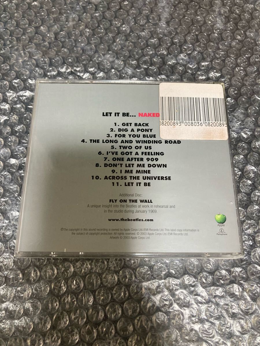 CD Let It Be Naked THE BEATLES/ザ?ビートルズ 國內(nèi)盤 レンタル落ち
