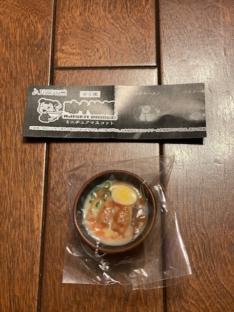 味千拉麺 ミニチュアマスコット バイクー麺_画像1