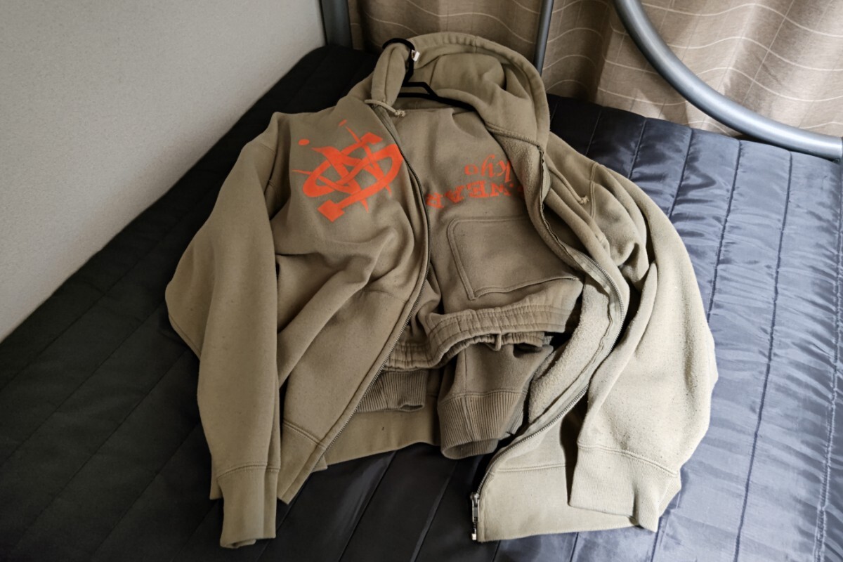 中古 S.WEAR S-WEAR S ウェア スノーボード パーカー スエット 上下 セットアップ スノボ スキー 山 冬 雪 グラトリ パーク ジブ スノボー